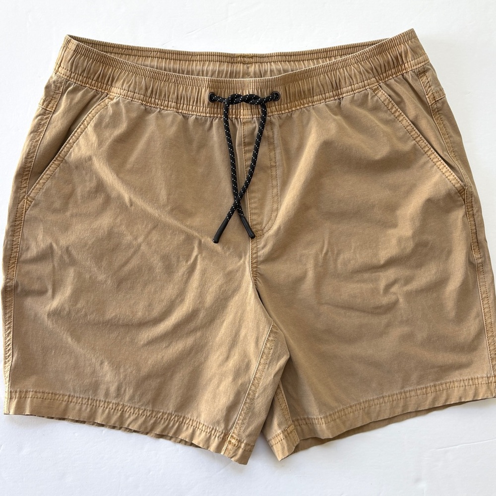 Bearbottom 7" Volley Shorts Men's Large, Tan
